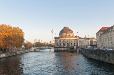 Bode Museum located on Berlin, Germany clipart