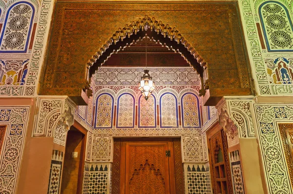 Riad bei meknes, Marokko — Stockfoto