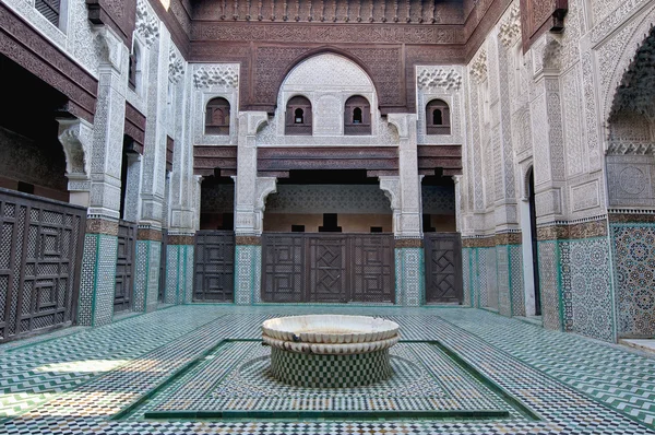 Bou Inania Madrasa em Meknes, Marrocos — Fotografia de Stock