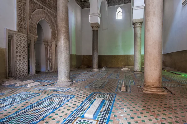 Saadian tombs in marrakech, Marokko — Stockfoto