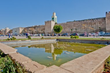 Lalla Aouda square al Meknes, Morocco clipart