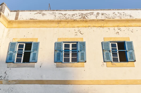 Αρχιτεκτονική λεπτομέρεια σε Εσαουίρα, Μαρόκο — Φωτογραφία Αρχείου