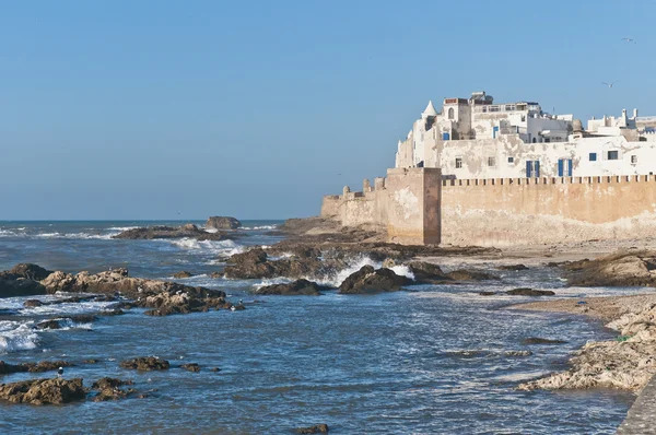 索维拉，摩洛哥的防御性城墙 — 图库照片