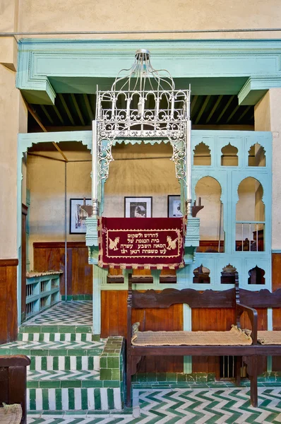 Aben danan synagoge in fez, Marokko — Stockfoto