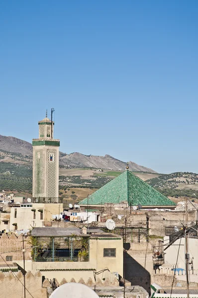 Kairaouine moskén på fez, Marocko — Stockfoto