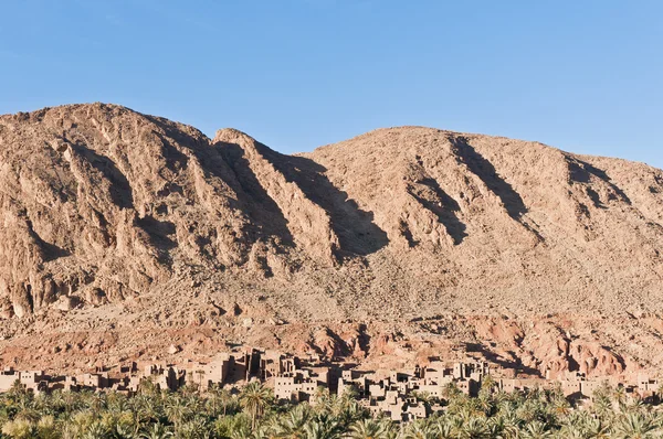 Долина Жоржа Тодры в Марокко — стоковое фото