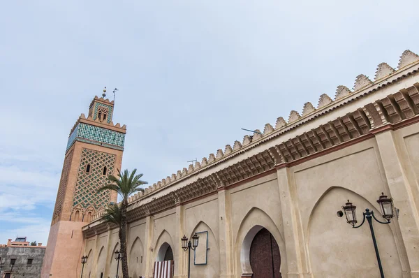 마라 케시, 모로코에서 물 레이 알 Yazid 모스크 — 스톡 사진