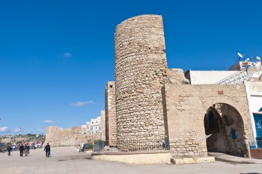 Medina wall at Safi, Morocco clipart