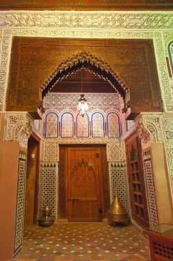 Riad, meknes, Fas