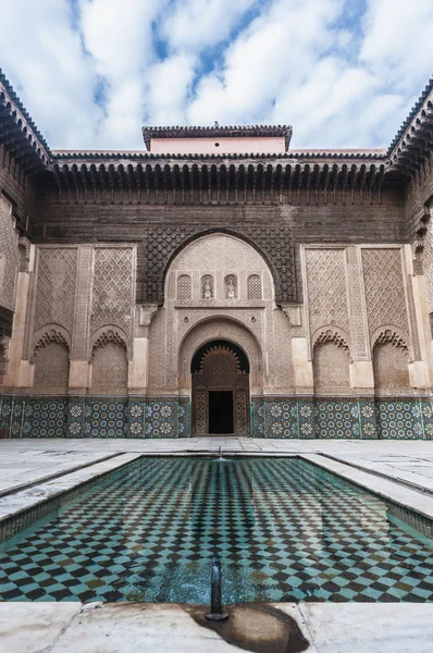 Stock image Ben Yussef Medersa at Marrakech, Morocco