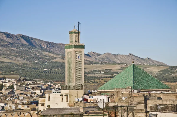 Kairaouine mešita v fez, Maroko — Stock fotografie
