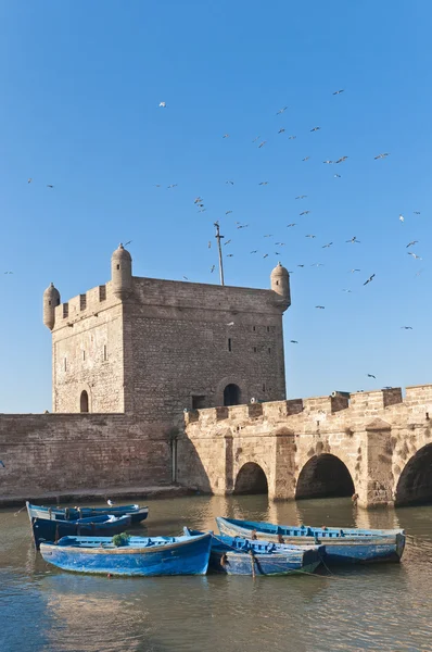 Mogador fort bouwen in essaouira, Marokko — Stockfoto