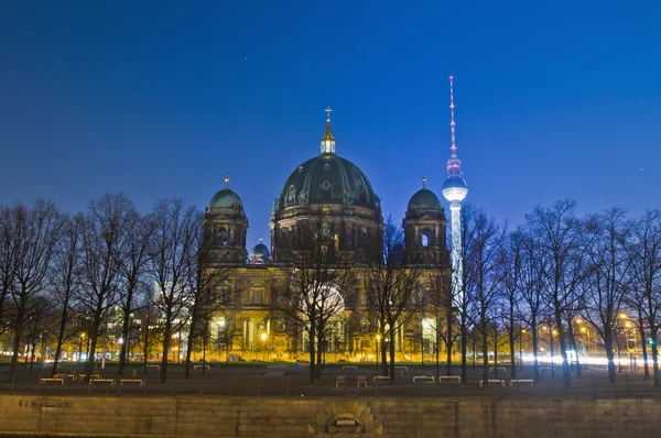 Berliner dom (Berliner Dom) in Berlijn, Duitsland — Stockfoto