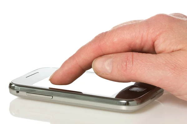 stock image Hand with smart phone