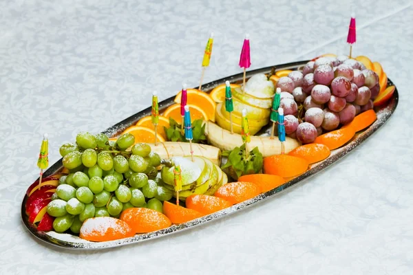 A tray of fruit — Stock Photo, Image