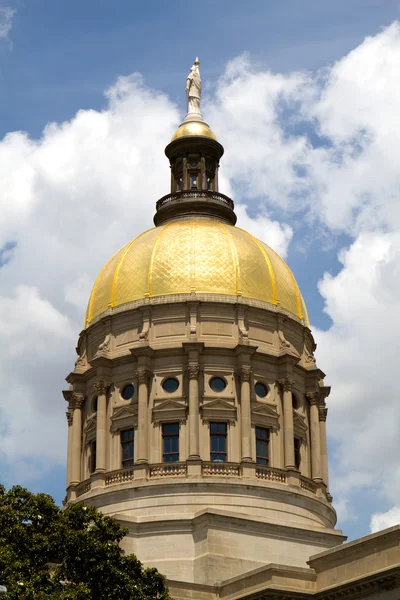 ジョージア州の国会議事堂のドーム — ストック写真