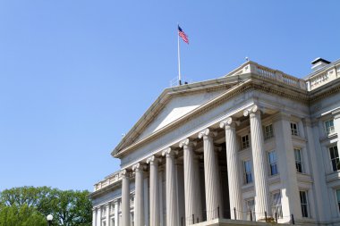 The Treasury Department Building clipart