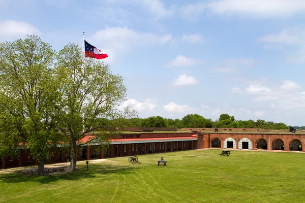 Fort Pulaski Parade Grounds — Stock Photo, Image