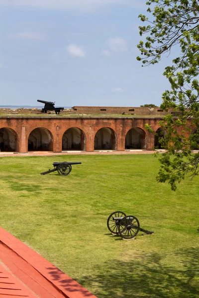 Cánones de Fort Pulaski — Foto de Stock