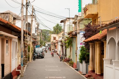 Kale sokakları Galle, sri lanka