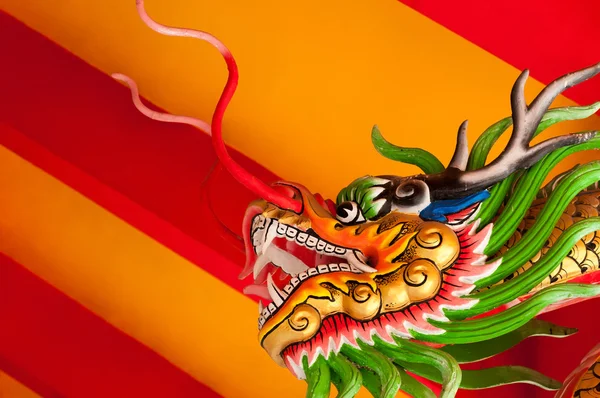 Chinese style dragon head — Stock Photo, Image