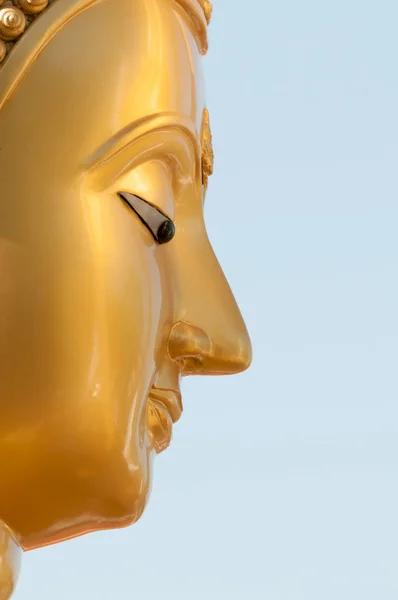 Buddha face in profile — Stock Photo, Image