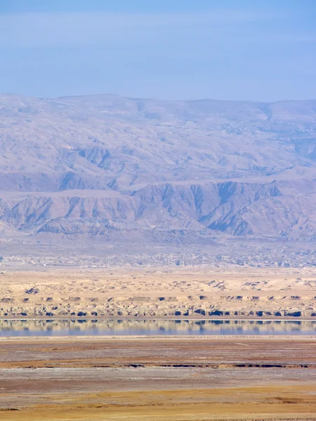 Mar Morto e Deserto — Fotografia de Stock