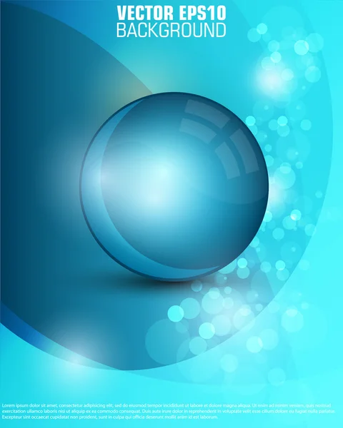 Abstrait fond bleu texture — Image vectorielle