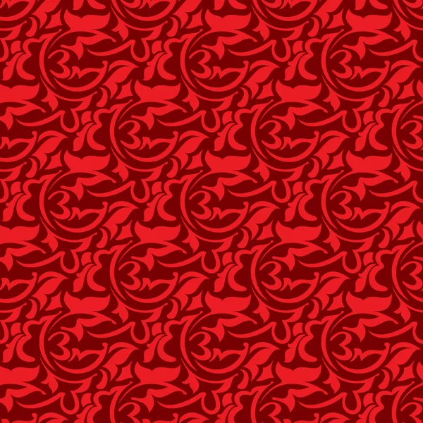 Красный бесшовный рисунок — стоковый вектор