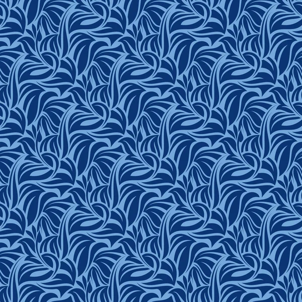 Σχέδιο μπλε άνευ ραφής ταπετσαριών — Διανυσματικό Αρχείο