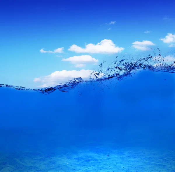 Cielo y agua — Foto de Stock