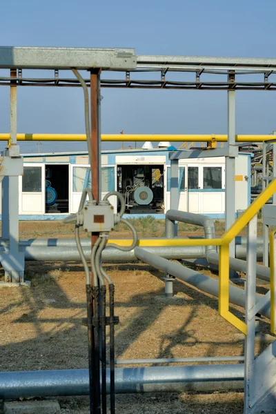 Oil transfer pumps. — Stock Photo, Image
