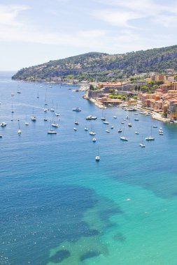 Eze-sur-mer, south of France clipart