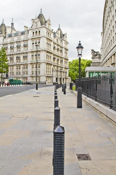 Zobrazení ulic whitehall soudu, Londýn — Stock fotografie