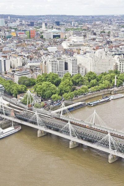 Vue aérienne de Londres — Photo