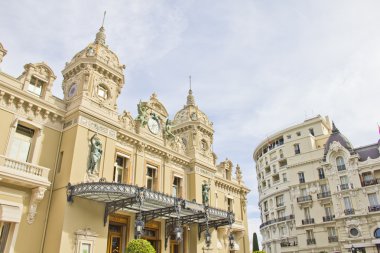 Building of Monte Carlo Casino clipart