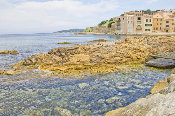 Beach in Saint-Tropez, south of France — Stock Photo, Image