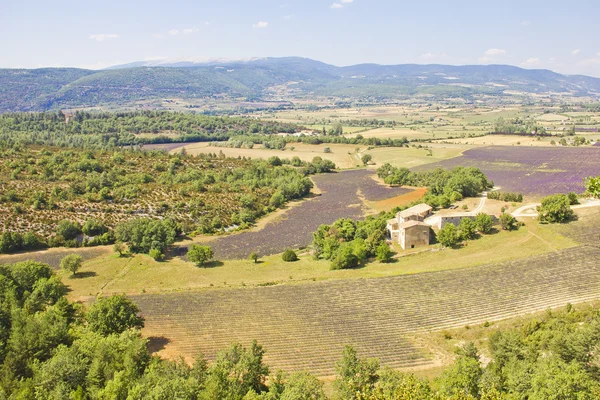 Luftaufnahme der Provence, Frankreich — Stockfoto