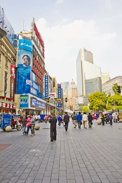 stock image Nanjing Road in Shanghai, China