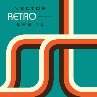 Retro style Vector illustration EPS 10 background. clipart