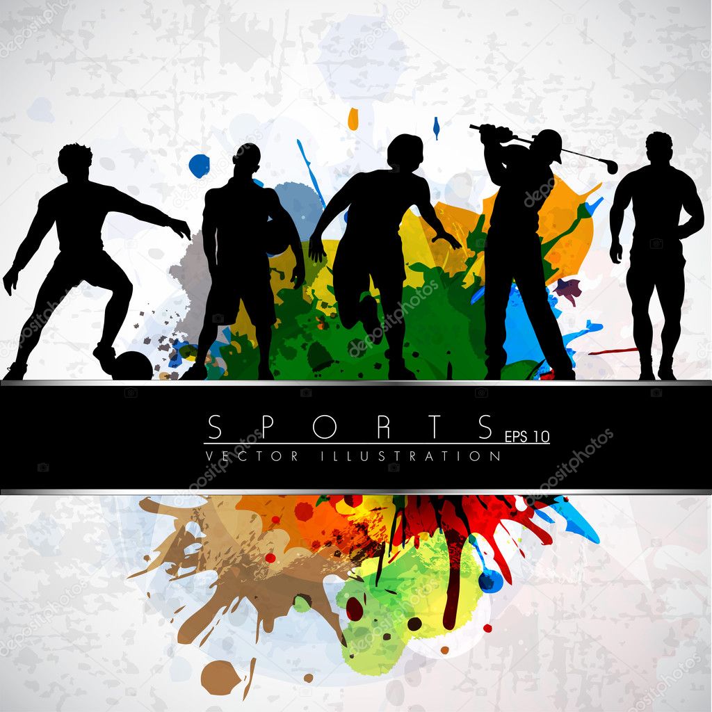 sports vector background