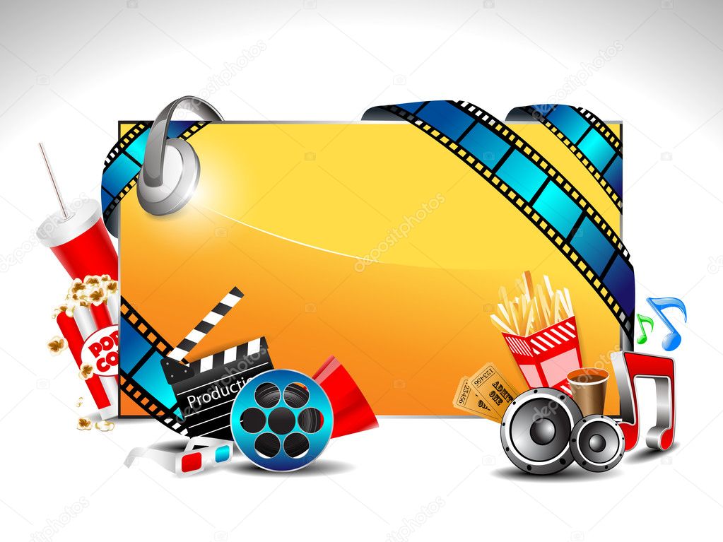 Vector illustration of promotion banner full of entertainment an