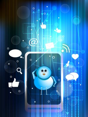 Social Networking. vector. clipart