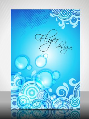 Abstract background water splash and space for your text. can be clipart