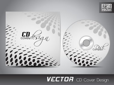 CD cover tanıtım tasarım şablonu ile kopya alanı ve öldürüyordun