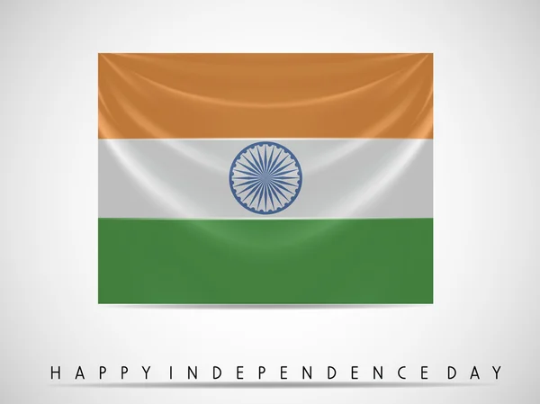 Bandiera indiana sventola sfondo per. EPS 10 . — Vettoriale Stock