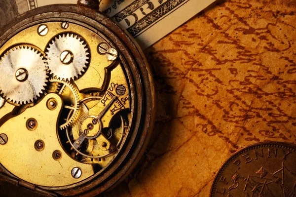 Il tempo è concetto di denaro — Foto Stock