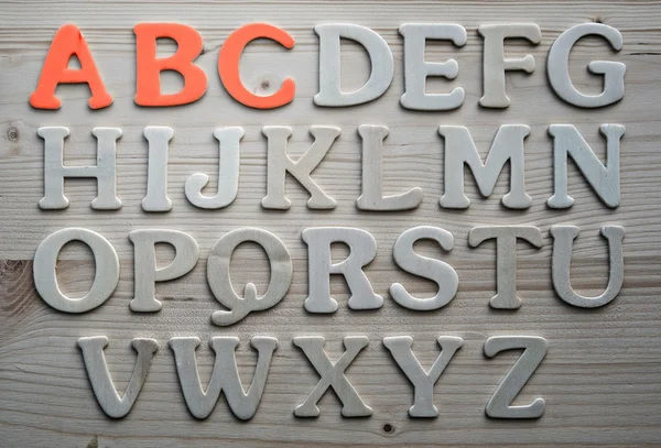 English alphabet background — Stock Photo, Image