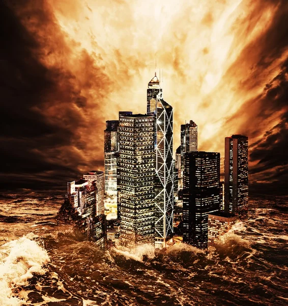 Het einde van de wereld — Stockfoto