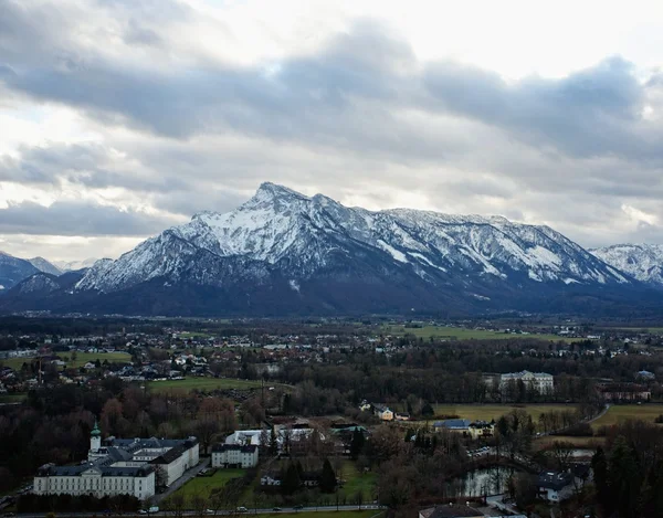 Alpy pohled od Salcburku — Stock fotografie